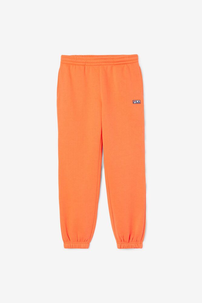 Fila Pants Lassie Jogger Womens Orange - India IQE-942706